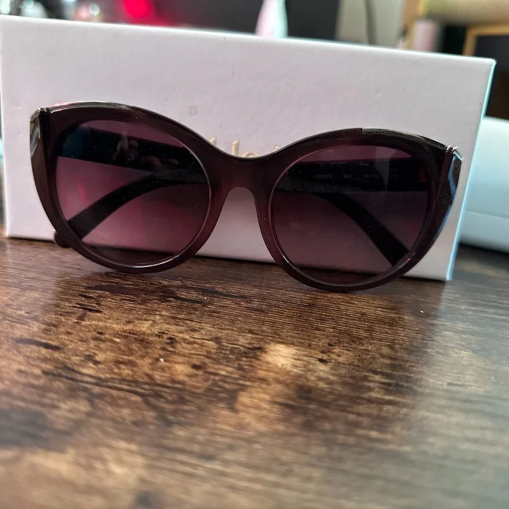 🔥 RARE AUTHENTIC Chloe cateye‎ arrow sunglasses